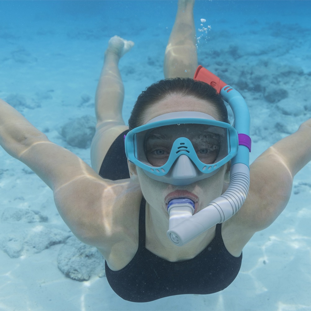 Snorkelsæt til børn - Bestway Spark Wave Blue