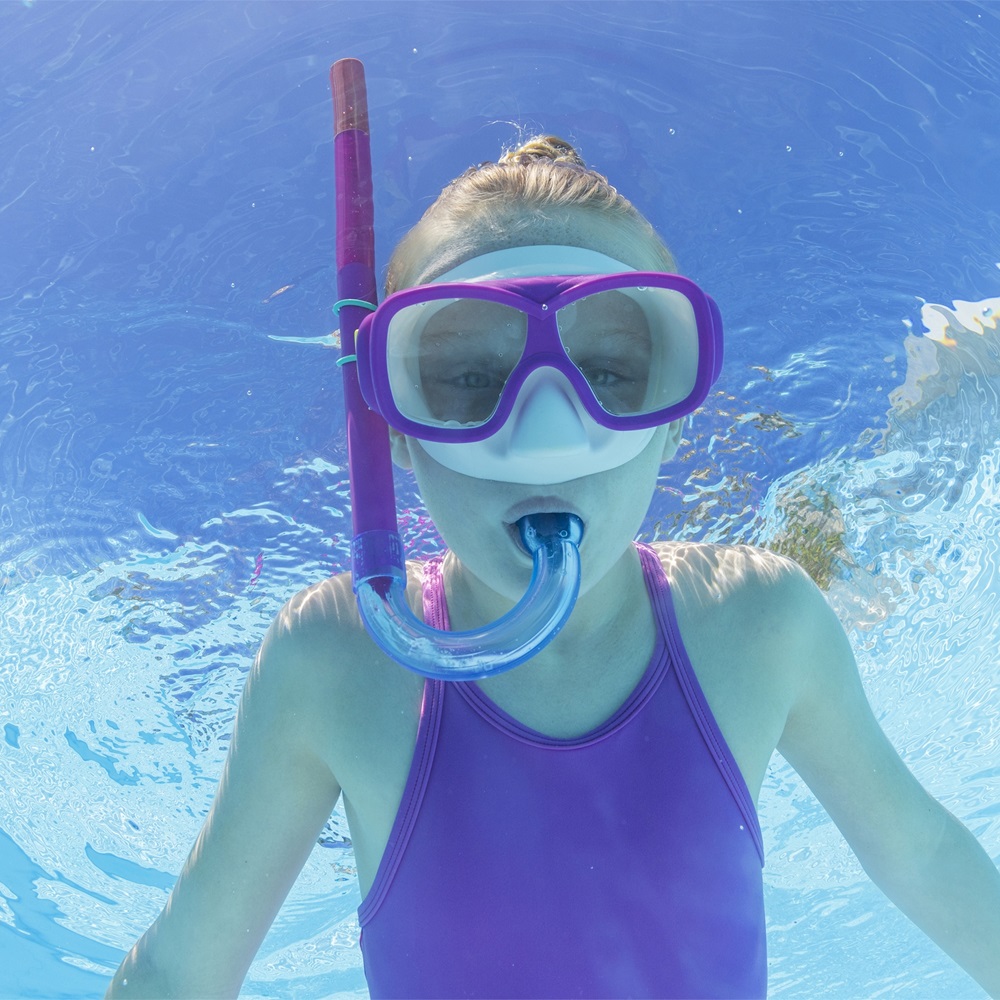 Snorkelsæt til børn – Bestway Burst Essential Cerise