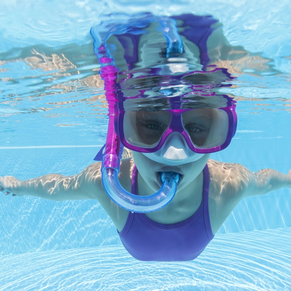Snorkelsæt til børn – Bestway Burst Essential Cerise
