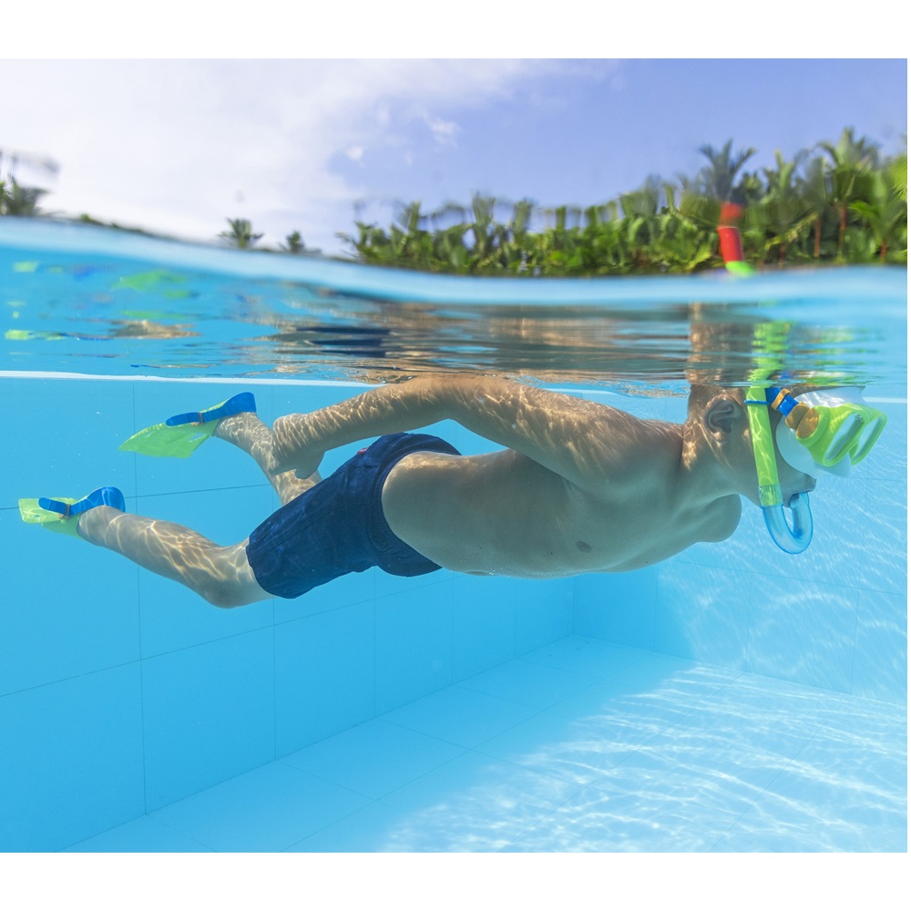 Snorkelsæt til børn – Bestway Burst Essential Green
