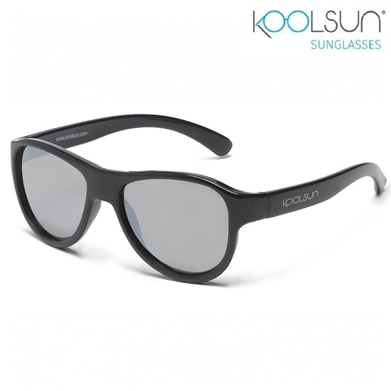 Solbriller til børn Koolsun Air Beluga Black