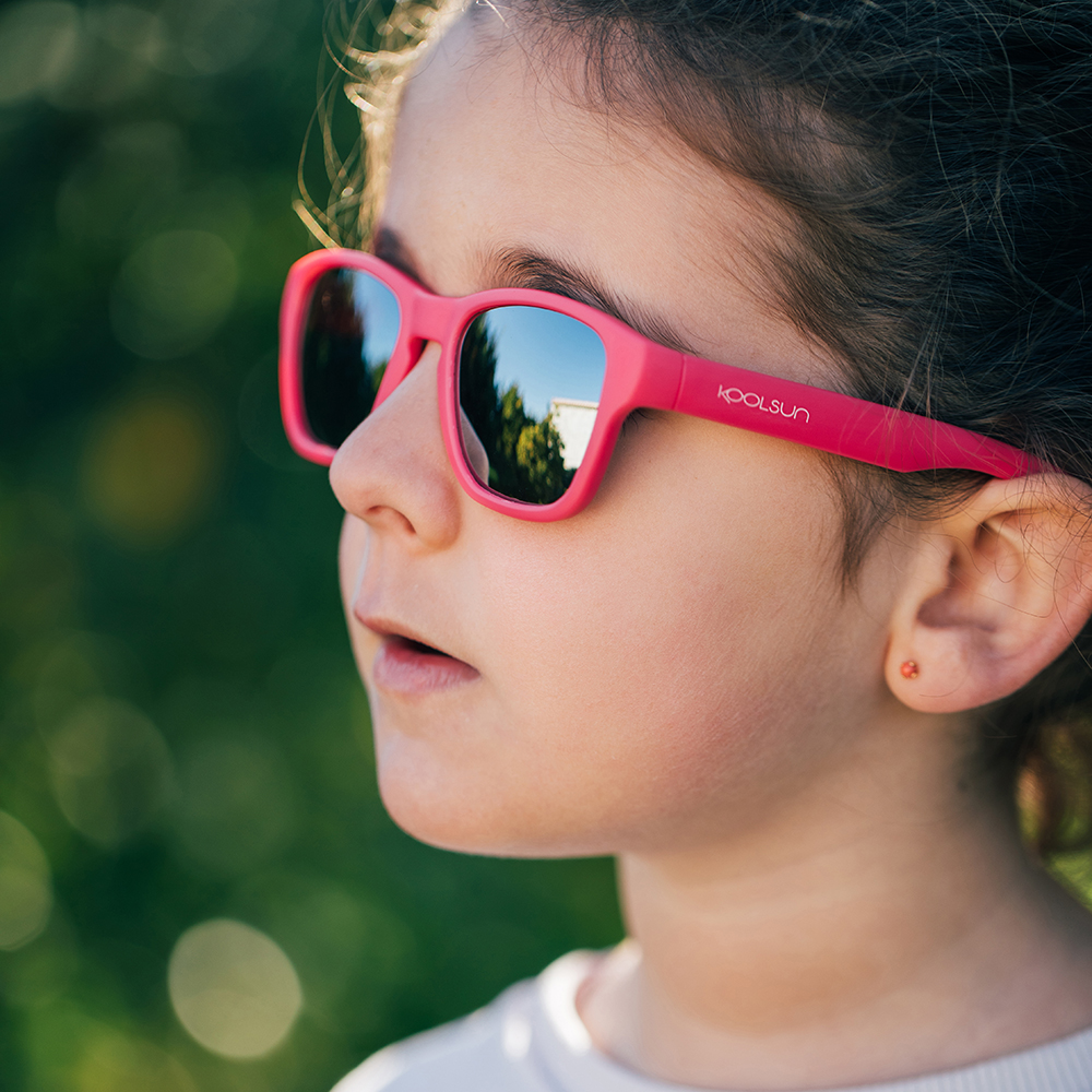 Solbriller til børn - Koolsun Aspen Camellia Rose