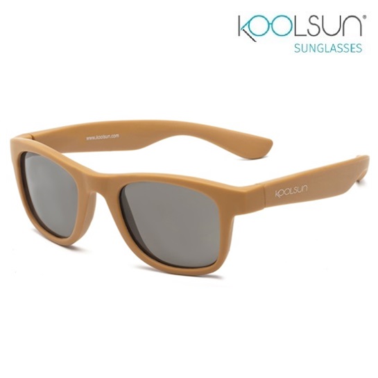Solbriller til børn Koolsun Wave Camel