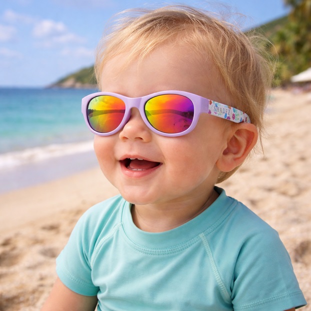 Solbriller til baby - Shadez Baby Flower Patch