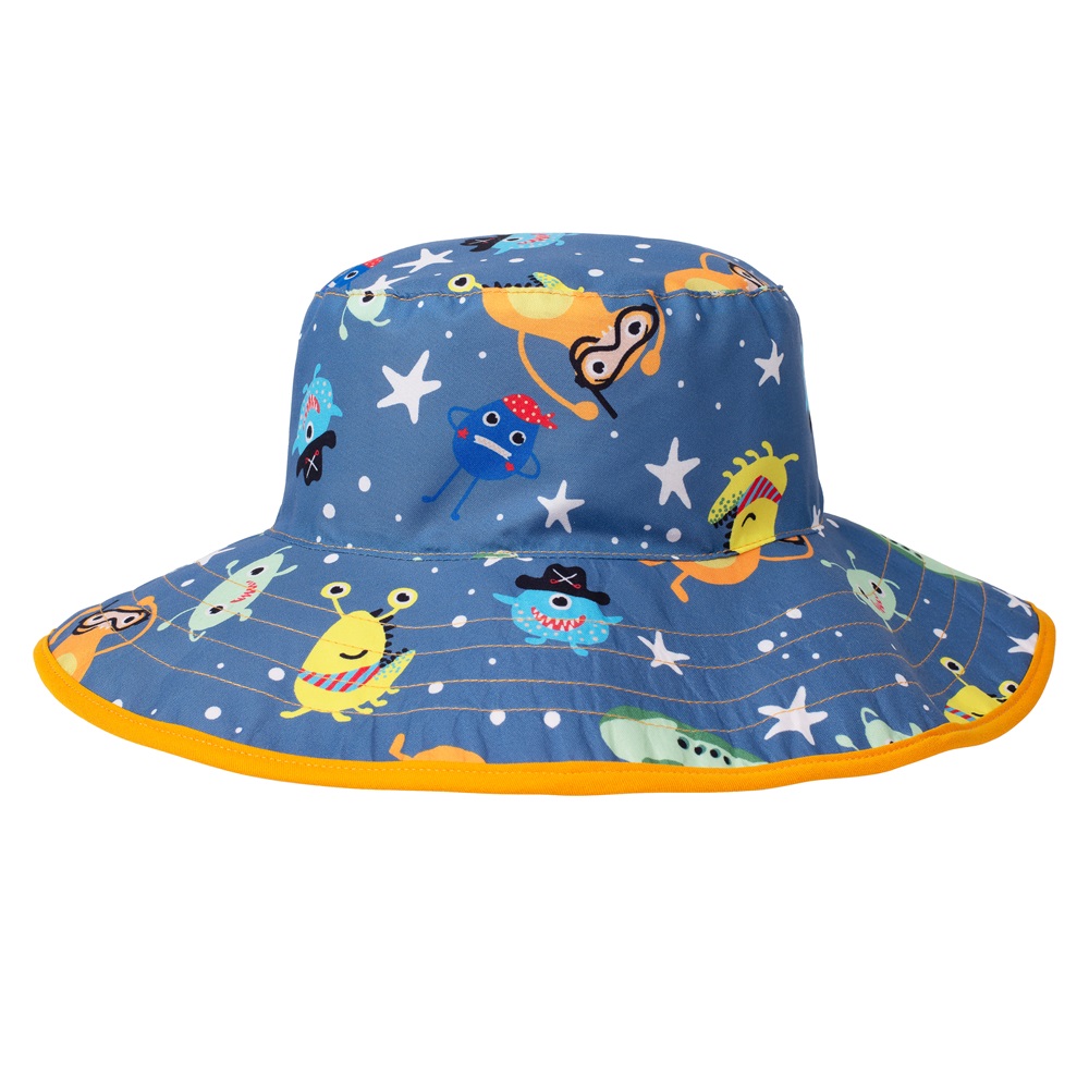 Solhat til børn og baby Banz Little Monsters