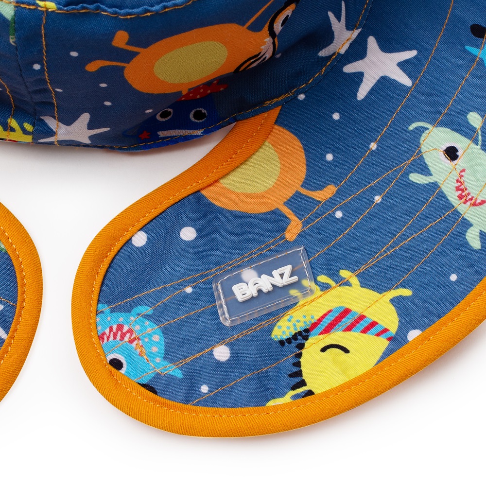 Solhat til børn og baby Banz Little Monsters