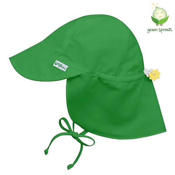 Solhat til børn Green Sprouts Grøn