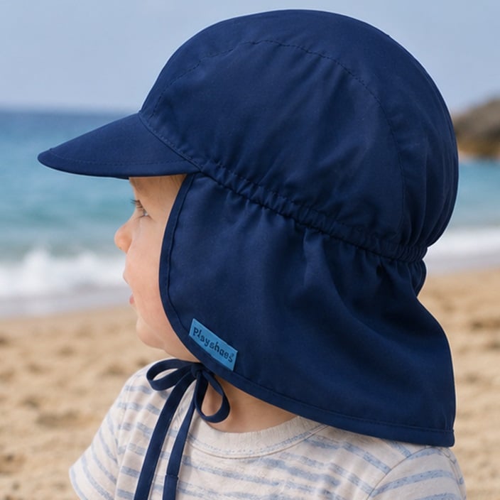 Solhat - Playshoes Navy UV kasket