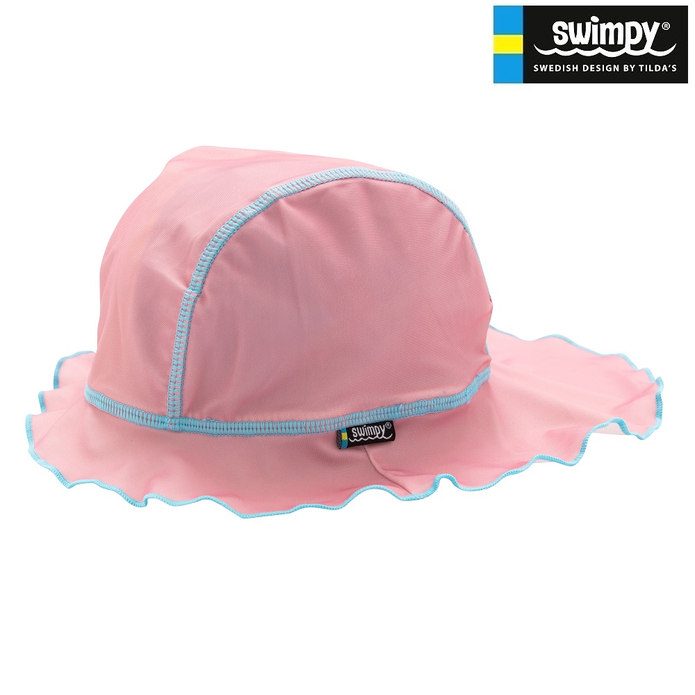 UV solhat børn Swimpy Pink