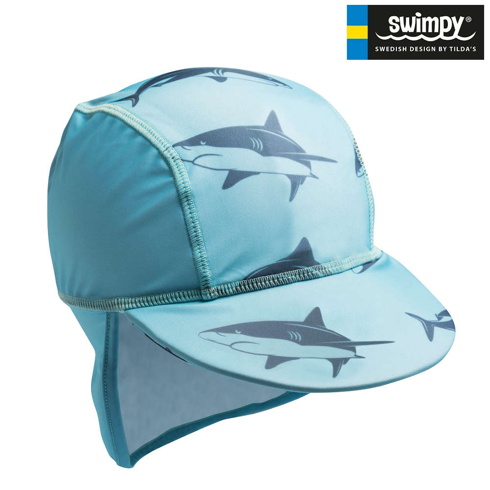 UV solhat børn Swimpy Sharks