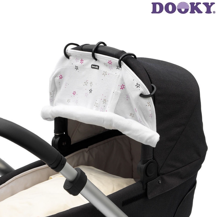 Solskærm til barnevogn Dooky Design Twinkle Stars