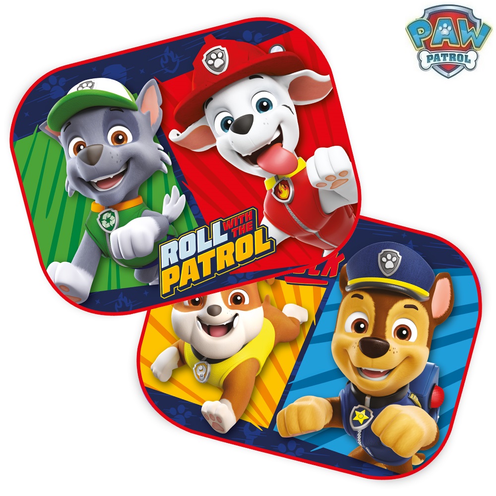 Solskærm til bil Seven Paw Patrol Roll With the Patrol