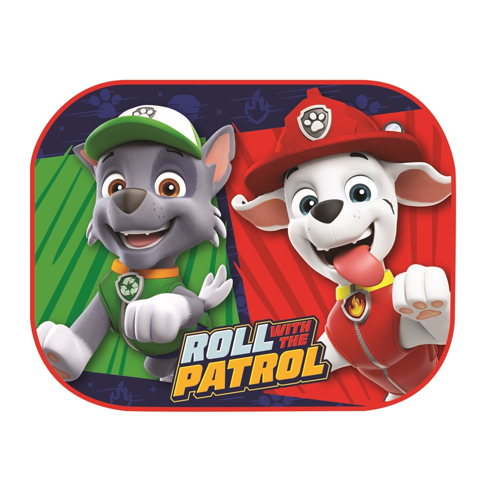 Solskærm til bil Seven Paw Patrol Roll With the Patrol