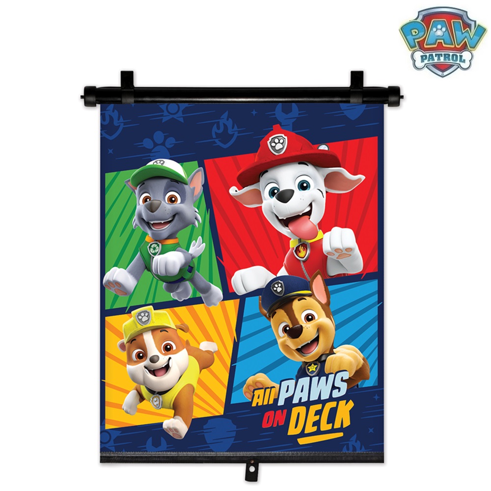 Solafskærmning til bil Paw Patrol Roll With The Patrol