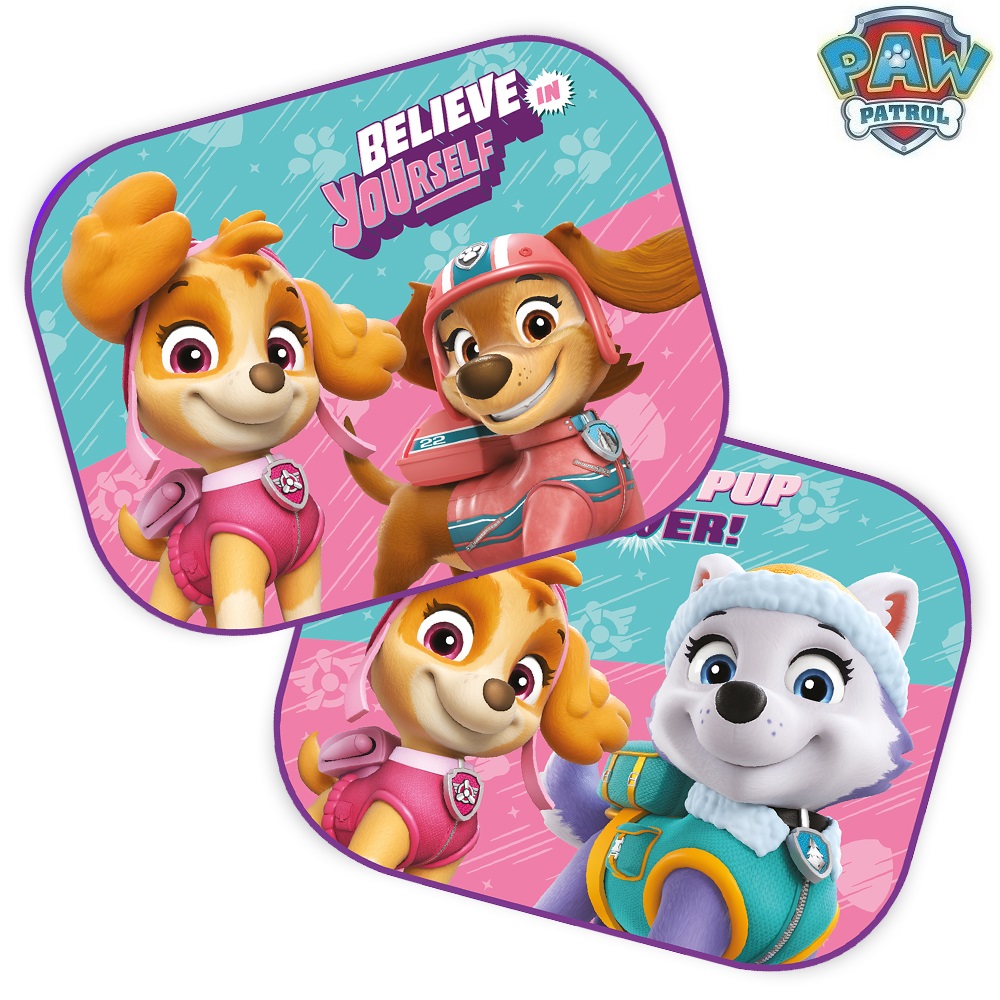 Solskærm til bil Paw Patrol Girl Pup Power
