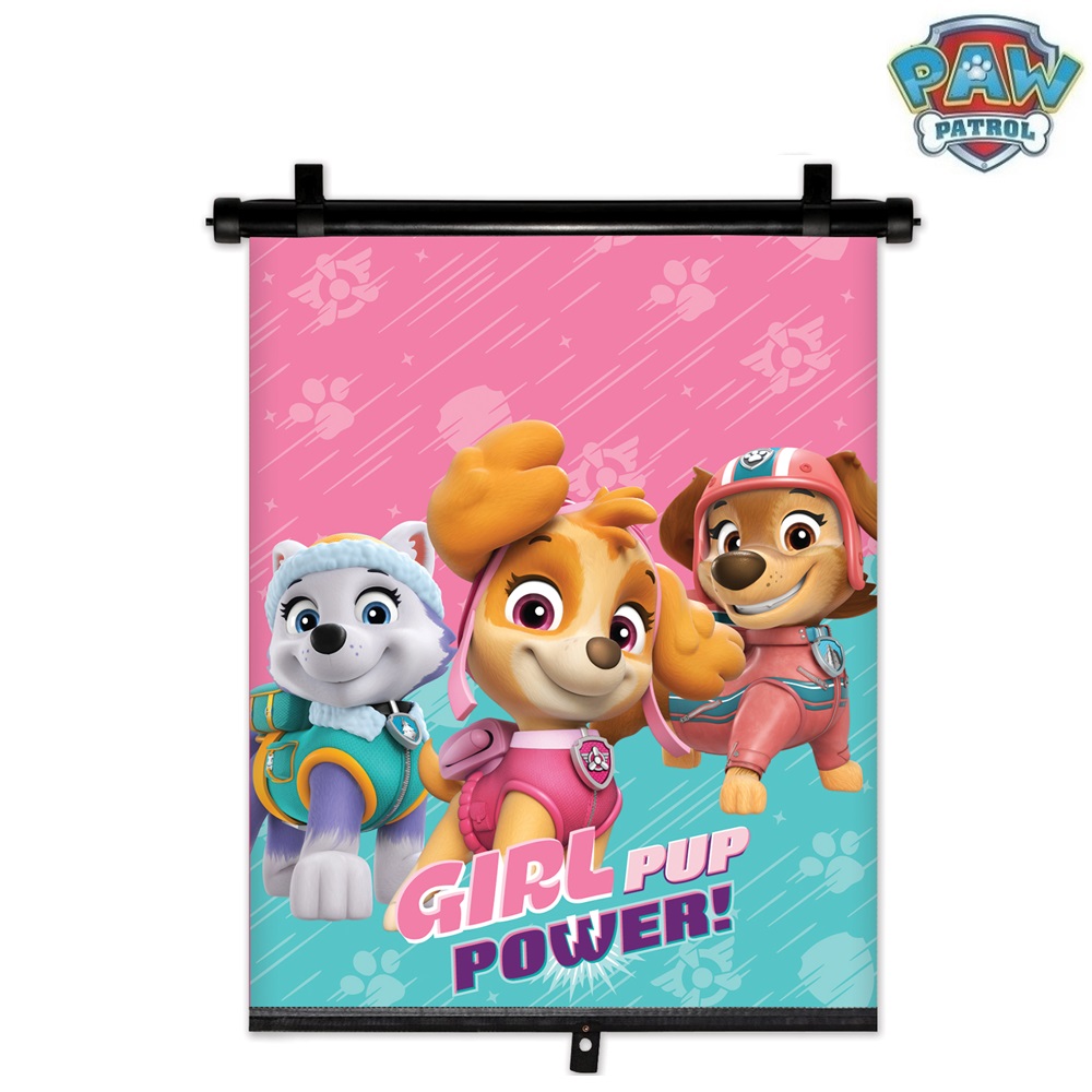 Solafskærmning til bil - Paw Patrol Girl Pup Power