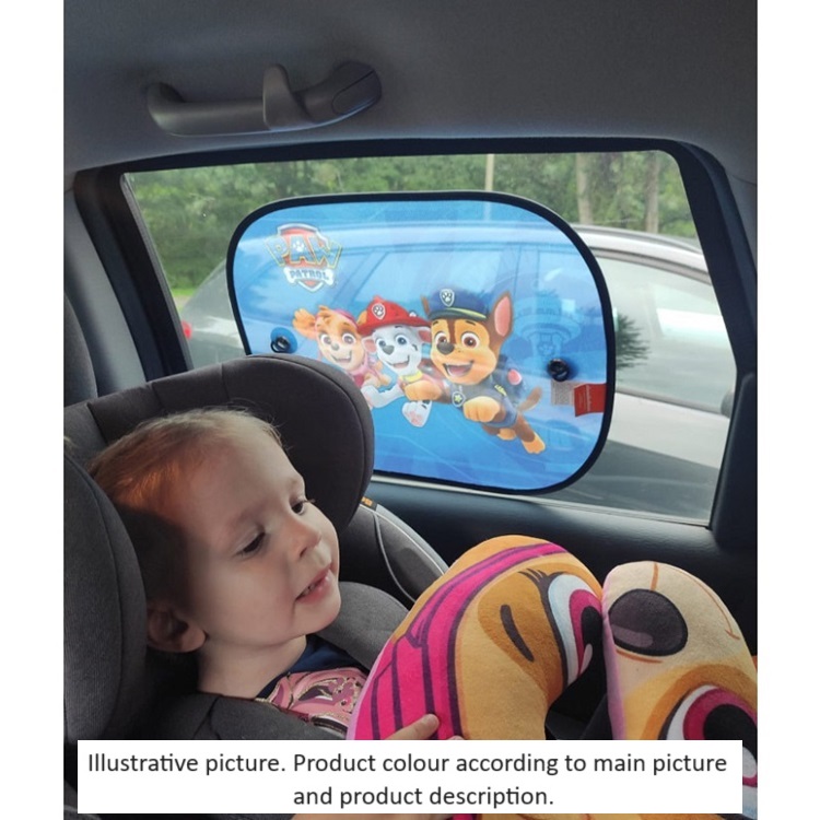 Solskærm til bil - Paw Patrol Yellow