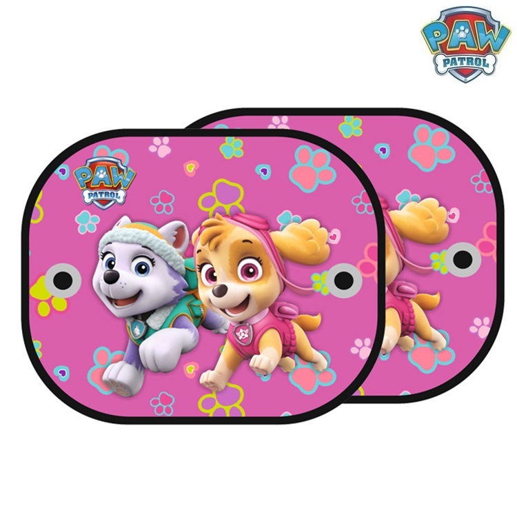 Solskærm til bil Paw Patrol Pink