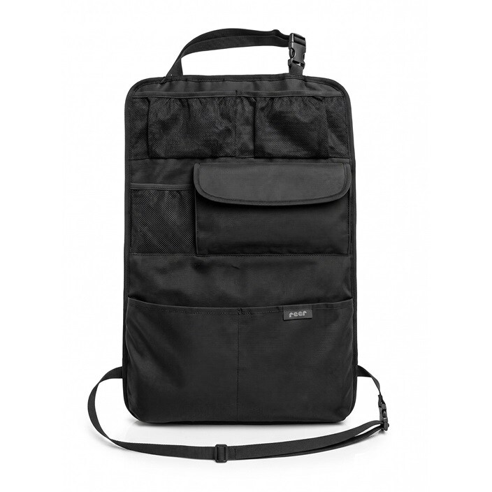 Organizer til bagsæde - Reer TravelKid Tidy Black