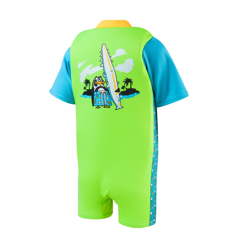 Speedo Float Suit Fluro Green