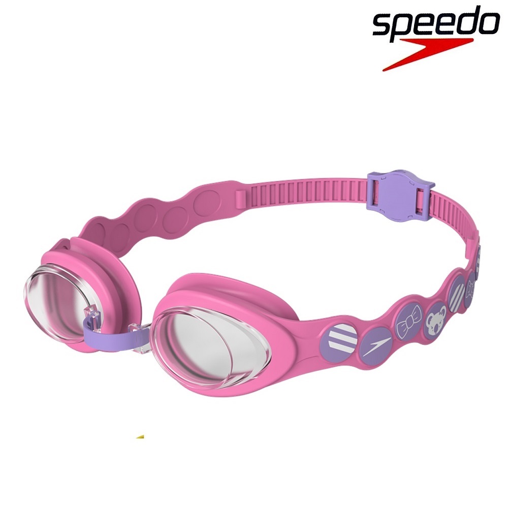 Svømmebriller børn Speedo Sea Squad 2-6 år lyserød