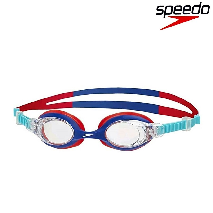 Svømmebriller børn Speedo Skoogle 2-6 år blå og rød