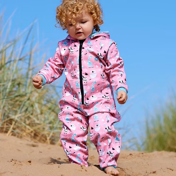 Vandtæt Onesie til børn og babyer SplashAbout Nina's Ark