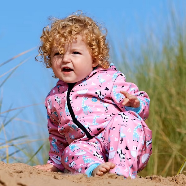 Vandtæt Onesie til børn og babyer SplashAbout Nina's Ark