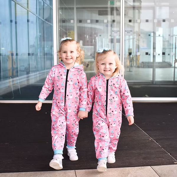 Vandtæt Onesie til børn og babyer SplashAbout Nina's Ark