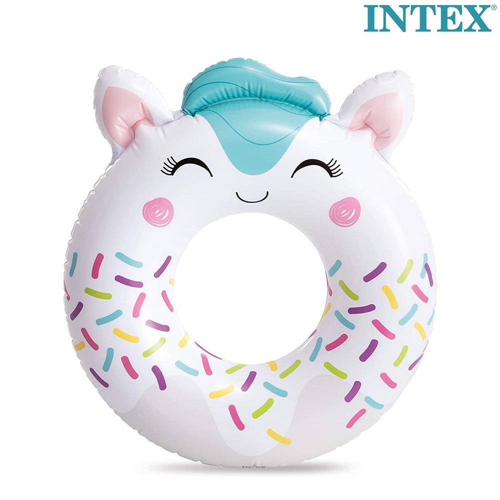 Badering til børn Intex Hvid Animal XL