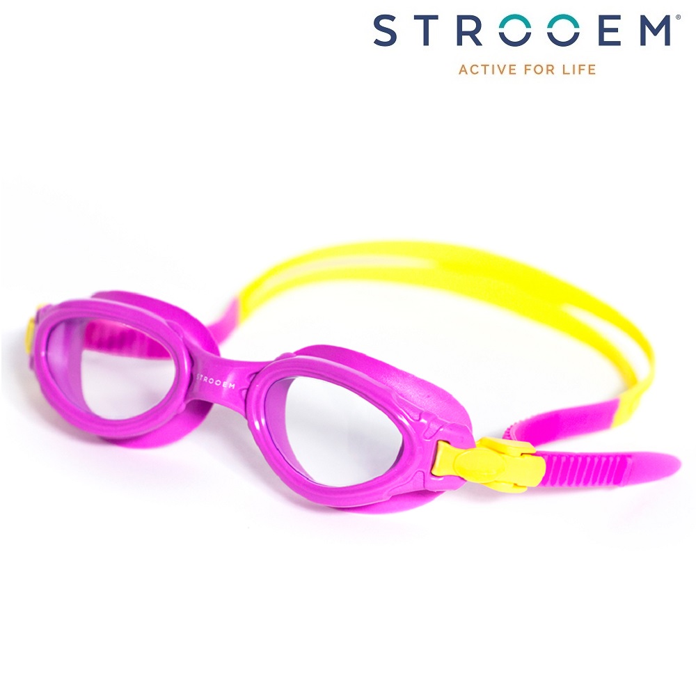 Simglasögon barn Strooem Bright rosa och gula