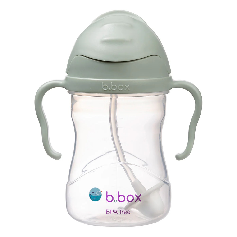 Drikkedunk til børn med sugerør B.Box Sippy Cup Sage