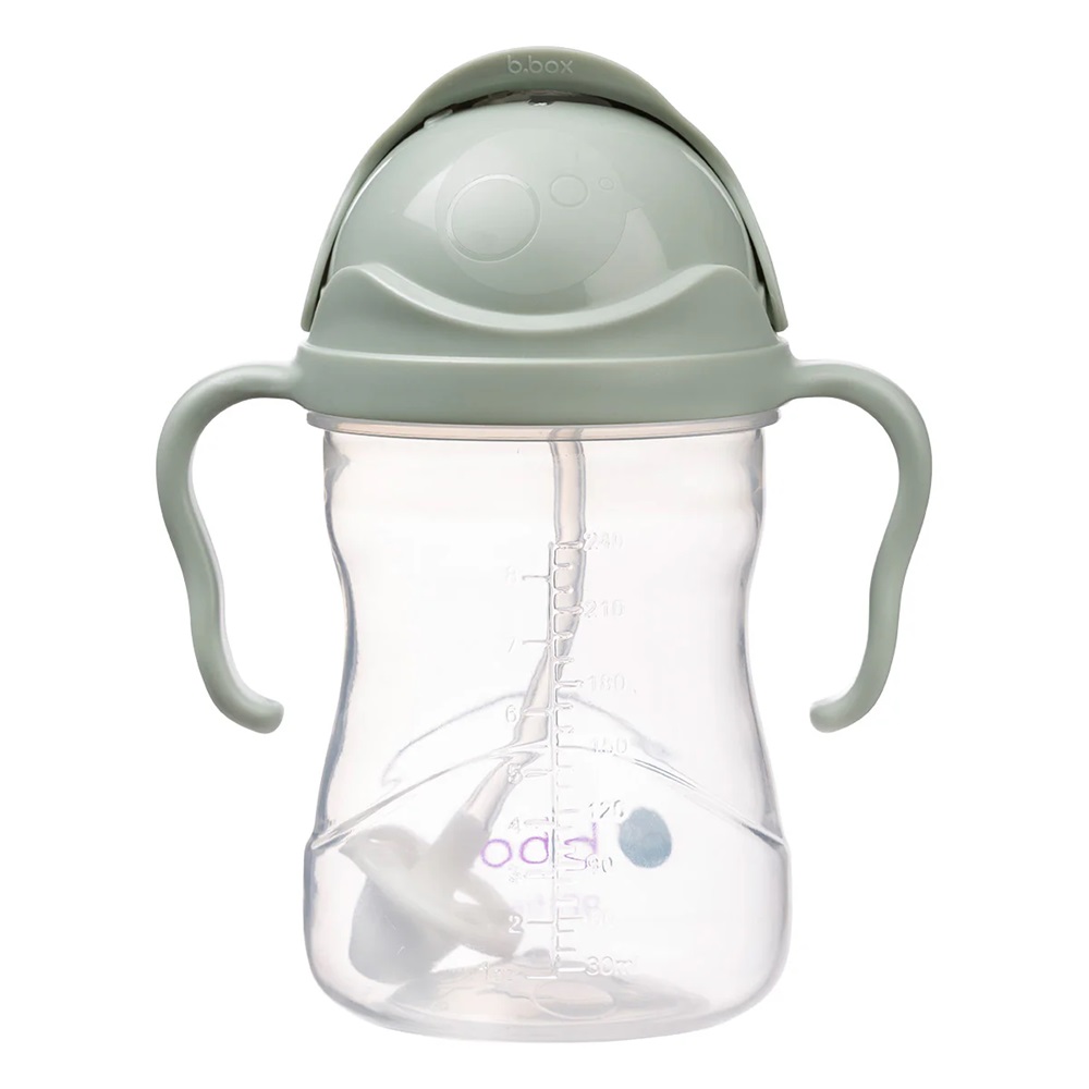 Drikkedunk til børn med sugerør B.Box Sippy Cup Sage
