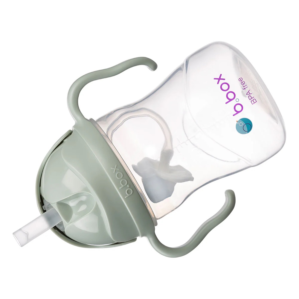 Drikkedunk til børn med sugerør B.Box Sippy Cup Sage