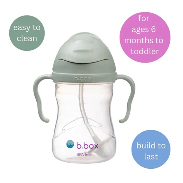 Drikkedunk til baby og børn B.box Transition Value Pack Sage