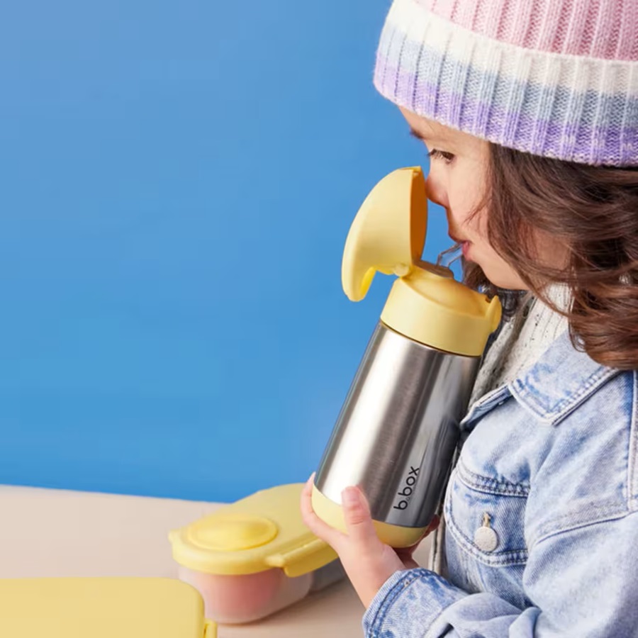 Termo drikkedunk til børn - B.box Lemon Twist termoflaske