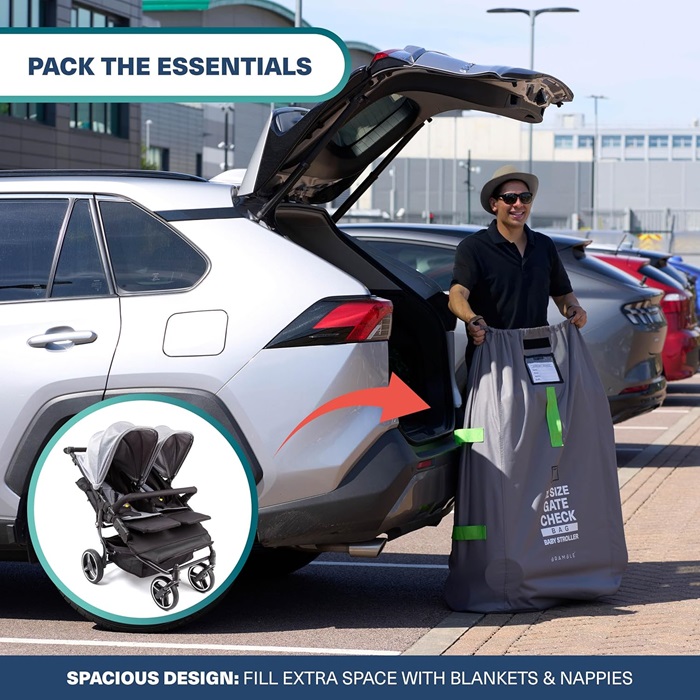 Transporttaske til barnevogn Bramble Pram Transport Bag XL