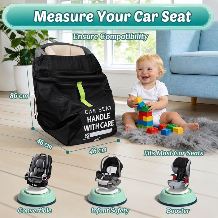 Transporttaske til autostol - Guiseapue Car Seat Bag
