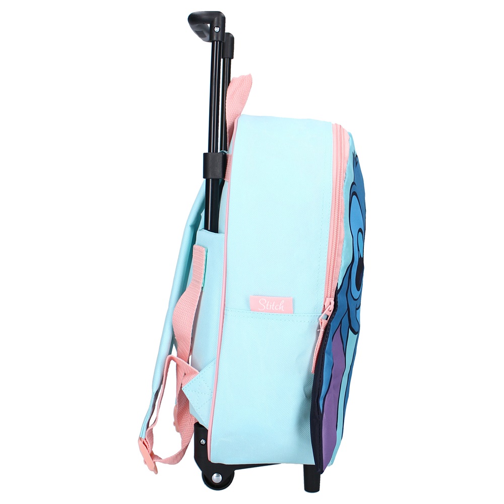 Lille børnekuffert på hjul Stitch Brave