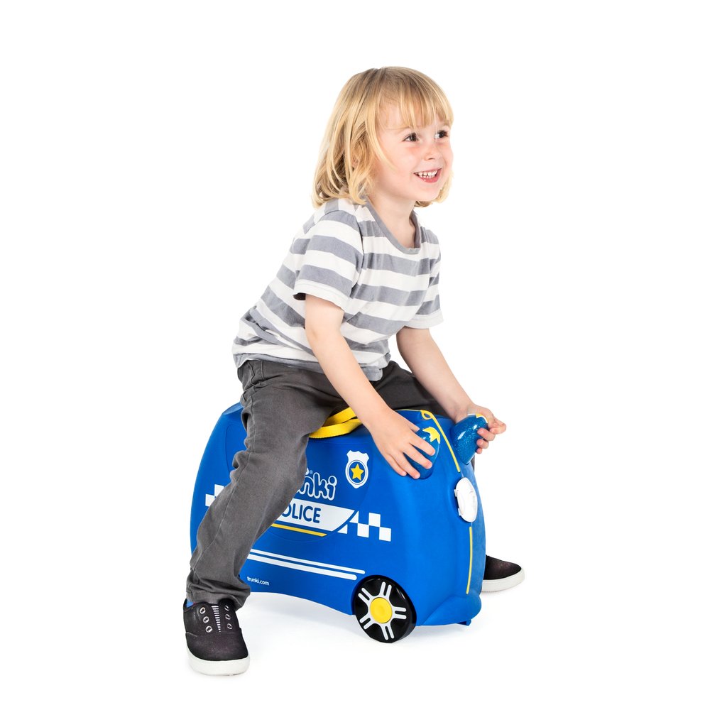 Kuffert til børn - Trunki Percy Police