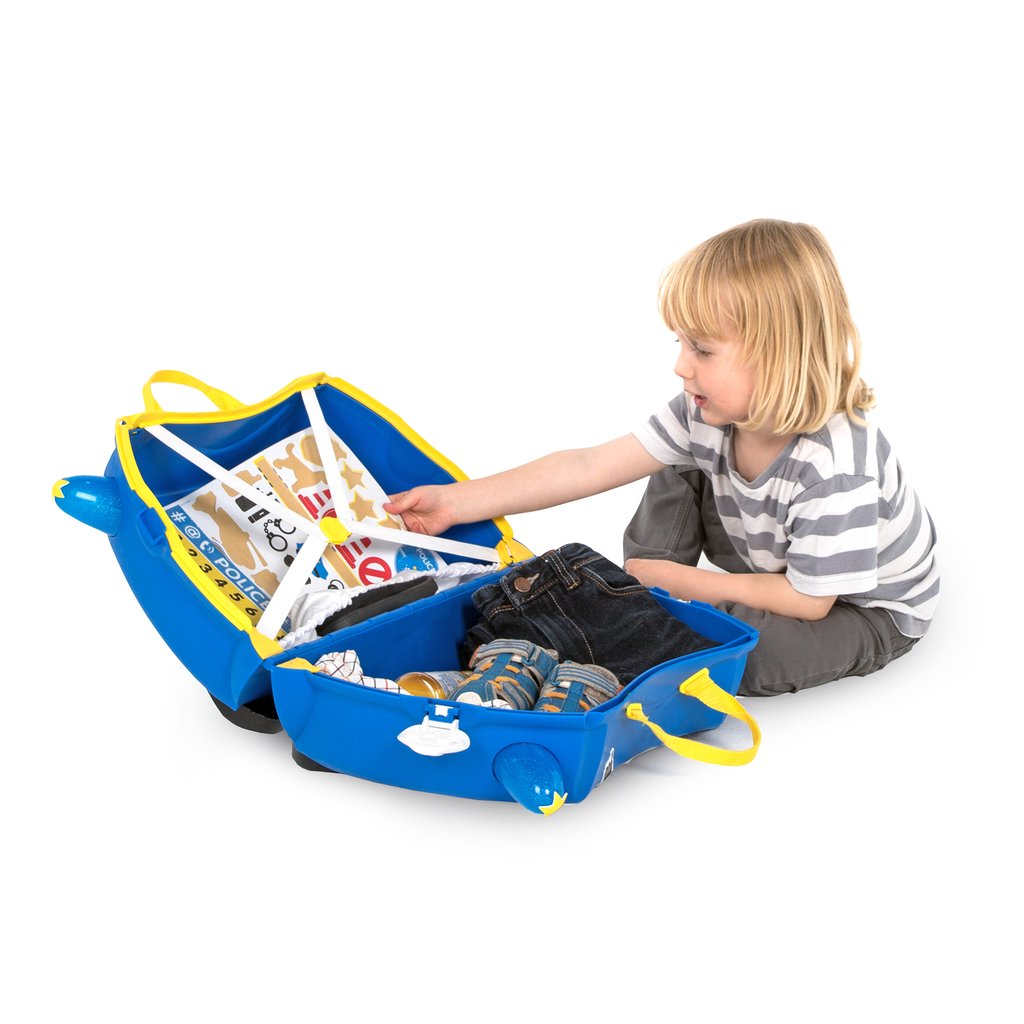 Kuffert til børn - Trunki Percy Police