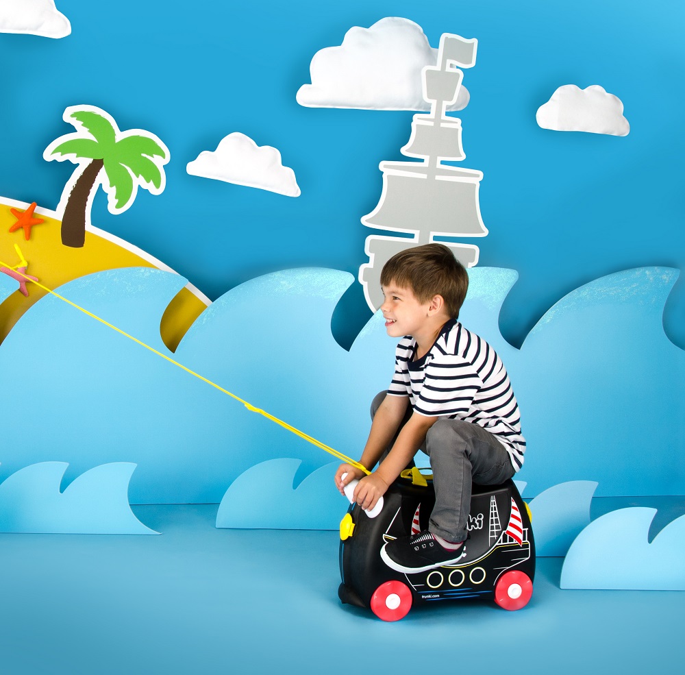 Kuffert til børn - Trunki Pedro Pirate Ship
