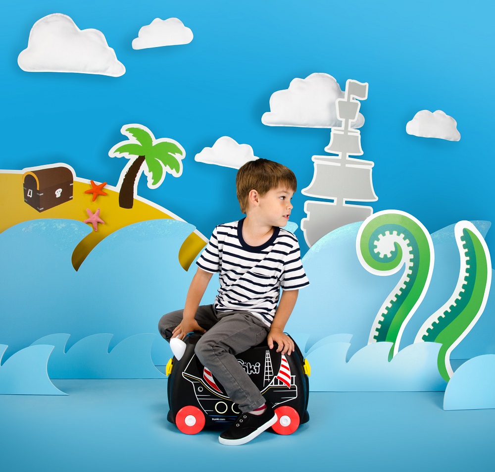Kuffert til børn - Trunki Pedro Pirate Ship
