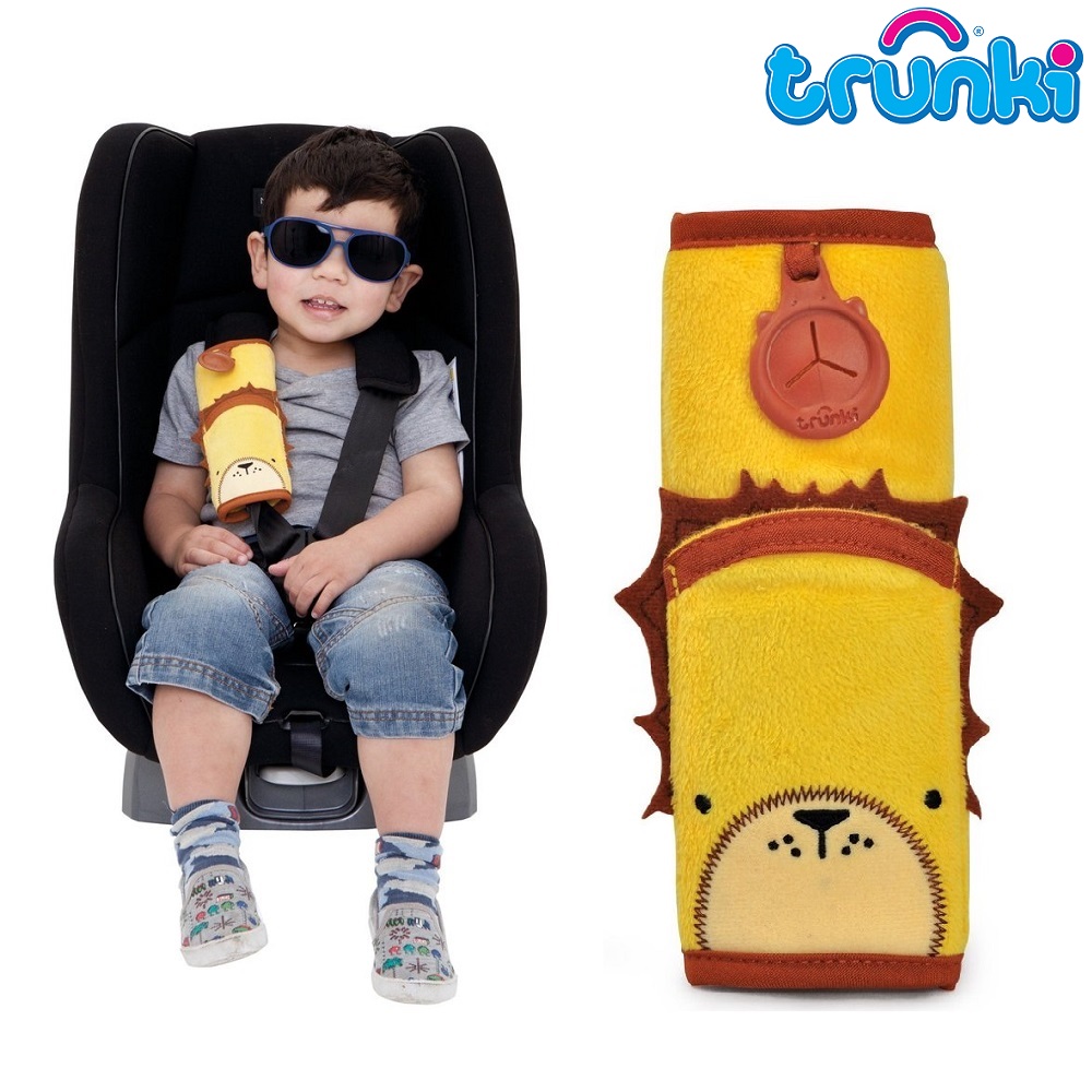 Selebeskytter Trunki Seat Belt Pad Leeroy Lion