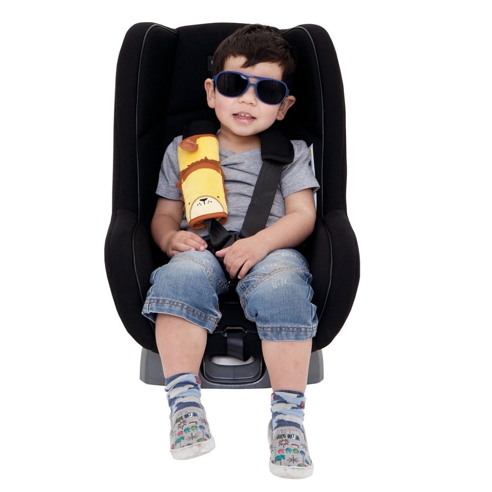 Selebeskytter Trunki Seat Belt Pal Leeroy Lion gul