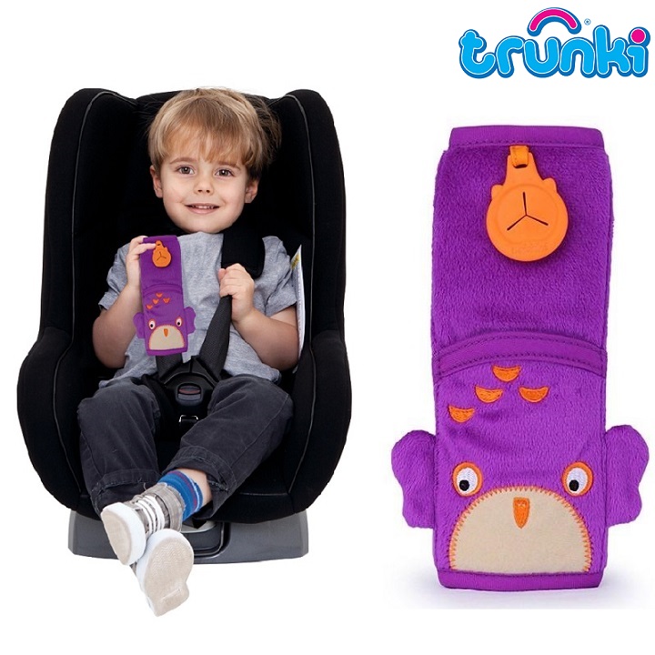 Selebeskytter Trunki Seat Belt Pad Owl Ollie