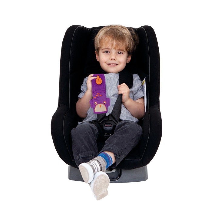 Selebeskytter Trunki Seat Belt Pal Owl Ollie lilla