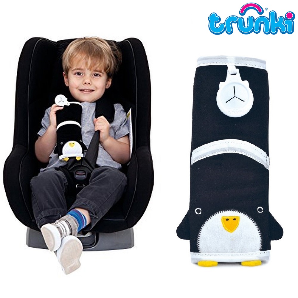 Selebeskytter Trunki Seat Belt Pad Penguin