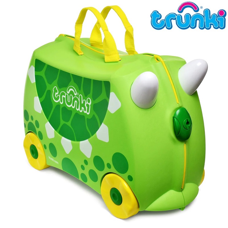 Kuffert til børn Trunki Dudley Dino