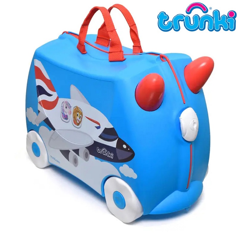 Kuffert til børn Trunki Amelia Aircraft